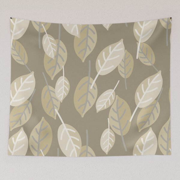 Item preview, Seamless Fall Autumn Pattern - Pastel Brown Fall Leaves designed and sold by silviaol.