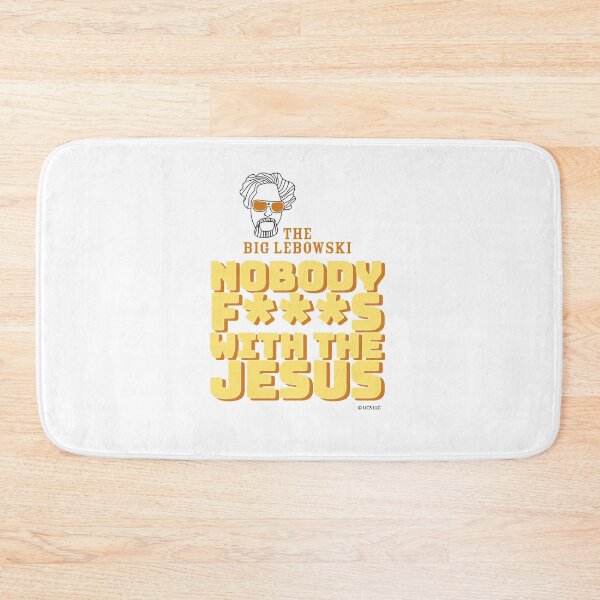 Item preview, THE BIG LEBOWSKI - NOBODY F---S WITH JESUS - MOVIE  designed and sold by Tropical Blood.
