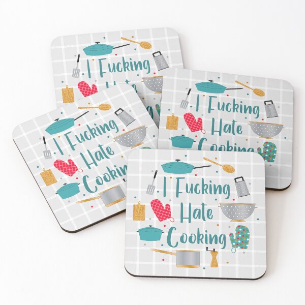 Item preview, I Fucking Hate Cooking designed and sold by KrisInStitches.