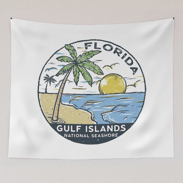 Item preview, Gulf Islands National Seashore Florida Vintage designed and sold by KrisSidDesigns.