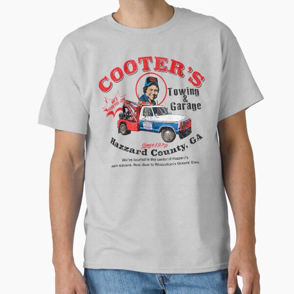 Artikel-Vorschau von Cooter's Towing Worn Hazzard County, designt und verkauft von Alema Art.
