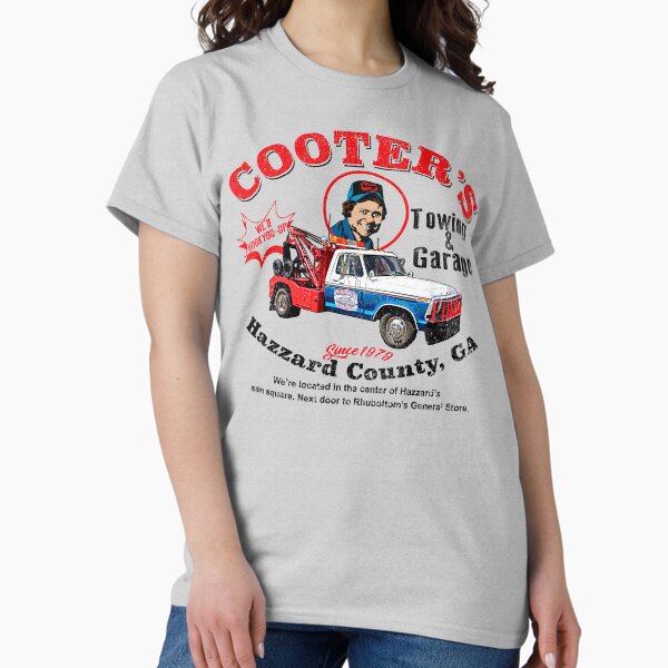 Vista previa del artículo con la obra «Remolque de Cooter desgastado Condado de Hazzard», diseñado y vendido por Alema Art.