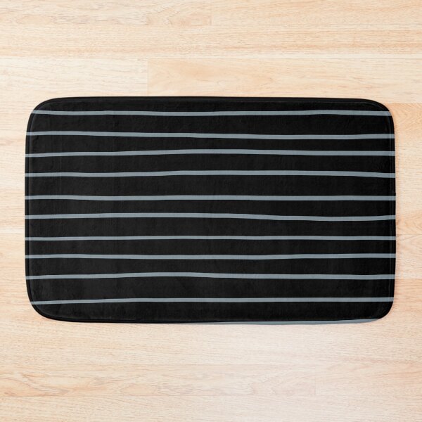 Item preview, Black and Blue Hand Drawn Horizontal Line Pattern Pairs Dulux 2022 Popular Colour Denim Drift - Color Trends designed and sold by ColorOfTheYears.