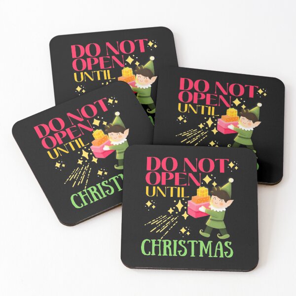 Item preview, Do not open until christmas designed and sold by reka88.