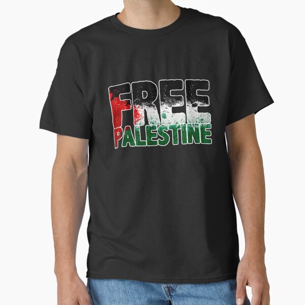 Vista previa del artículo con la obra «PALESTINA LIBRE», diseñado y vendido por bbreakout.