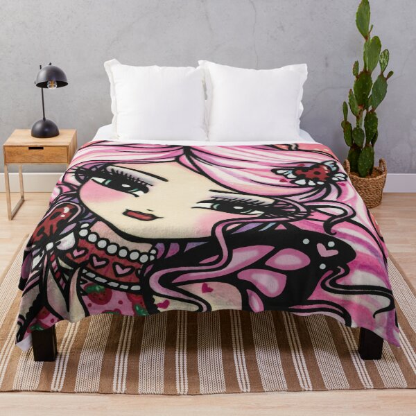 Item preview, Pink Valentines Ladybug Love Fairy Art designed and sold by hannahlynnart.