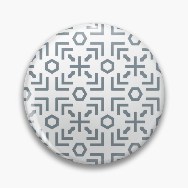 Item preview, Blue and White Minimal Art Deco Abstract Pattern Pairs Dulux 2022 Popular Colour Denim Drift - Color Trends designed and sold by ColorOfTheYears.