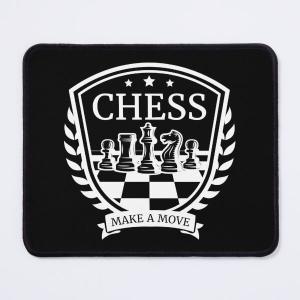 Item preview, Make A Move: Chess Crest T-Shirt designed and sold by Happy Puppy Print On Demand.