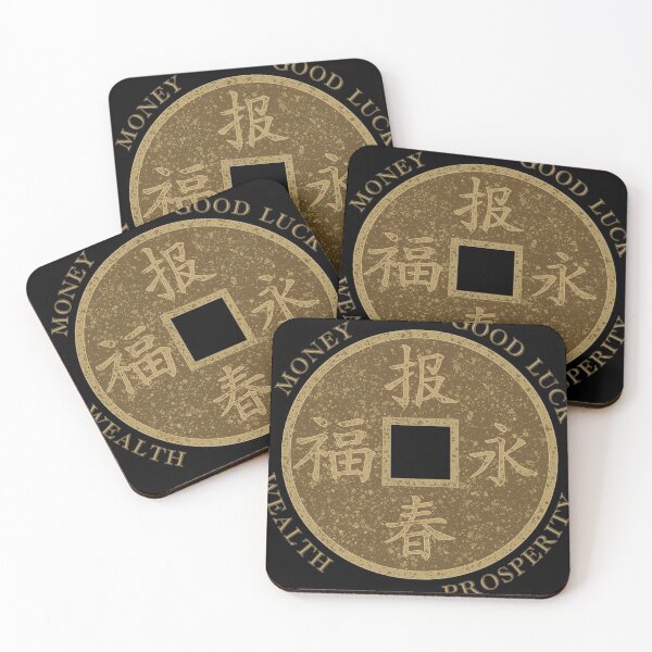 Item preview, Iching Coin for Prosperity Wealth Money Good Luck designed and sold by Ocymvi.