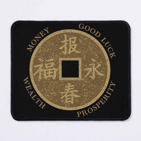 Item preview, Iching Coin for Prosperity Wealth Money Good Luck designed and sold by Ocymvi.