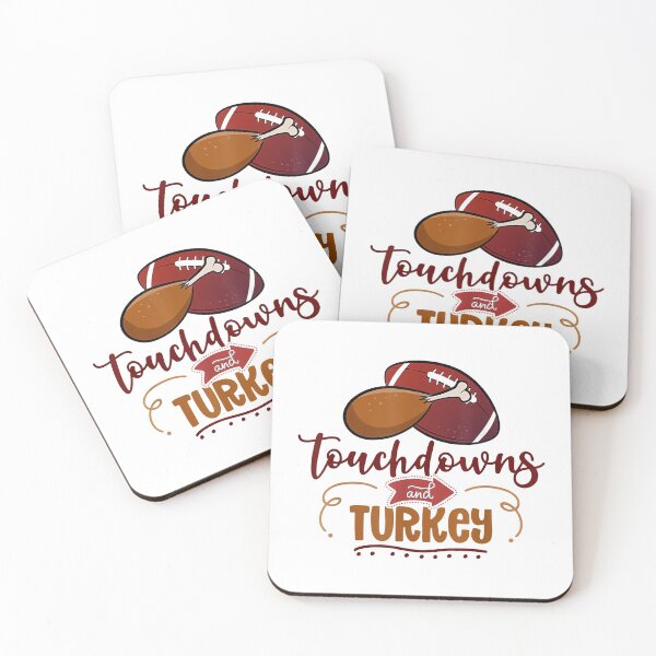Item preview, Thanksgiving Turkey And Touchdowns Football Men Kids designed and sold by diesonlost.