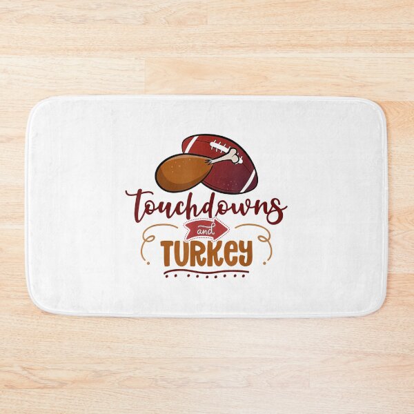 Item preview, Thanksgiving Turkey And Touchdowns Football Men Kids designed and sold by diesonlost.