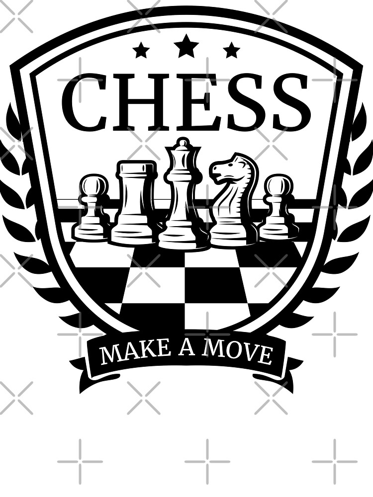 Make A Move: Chess Crest T-Shirt