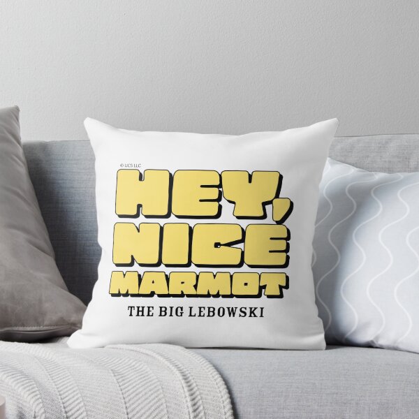Item preview, THE BIG LEBOWSKI - HEY NICE MARMOT -FUNNY - MOVIE  designed and sold by Tropical Blood.