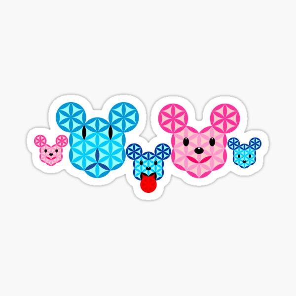 The Mouse Of Life's Family 02. Sticker