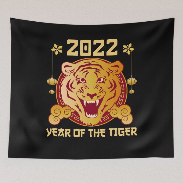Item preview, Funny Chinese Zodiac Year Of The Tiger 2022 Lunar Happy New Year Gift designed and sold by Best Designer.