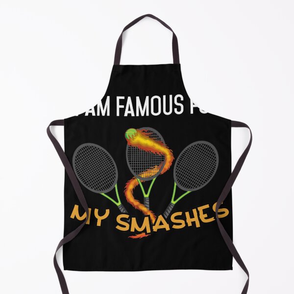 Item preview, I am Famous for my Smashes Funny Tennis Tennis Player designed and sold by Rzelemenz.