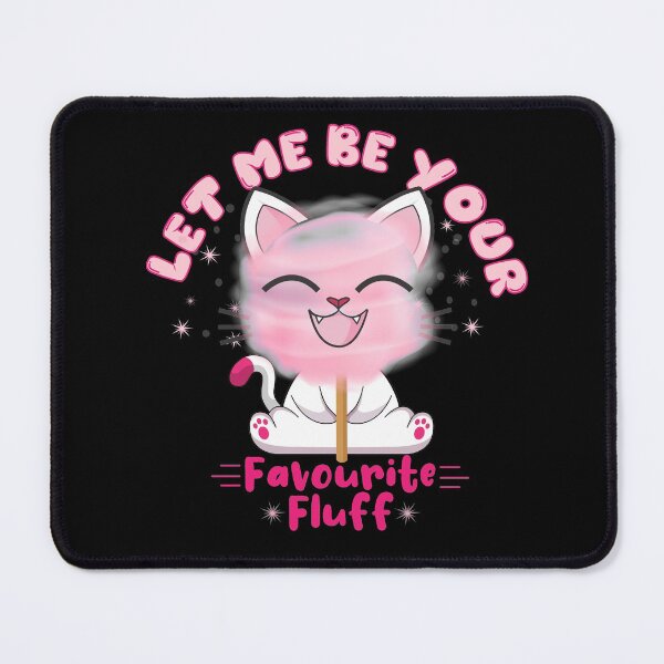 Item preview, Cute Cat Sweet Pink Watercolor Cotton Candy designed and sold by PinkPandaDesign.