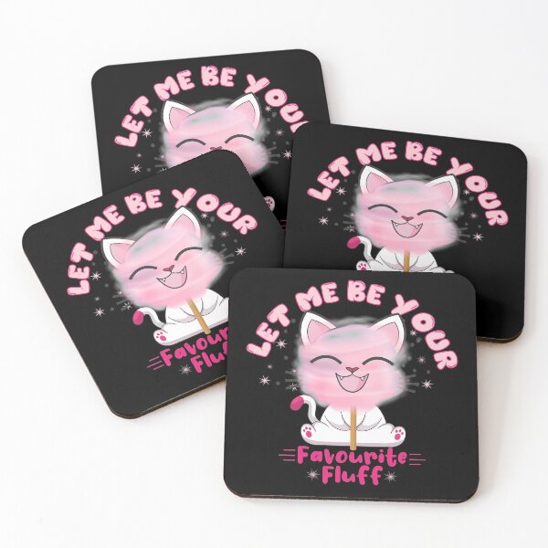 Item preview, Cute Cat Sweet Pink Watercolor Cotton Candy designed and sold by PinkPandaDesign.