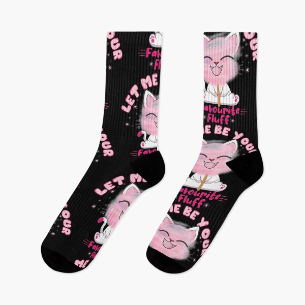 Item preview, Cute Cat Sweet Pink Watercolor Cotton Candy designed and sold by PinkPandaDesign.