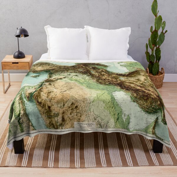 Item preview, 1916 Map of the Middle East 3D digitally-rendered designed and sold by ThinkAboutMaps.