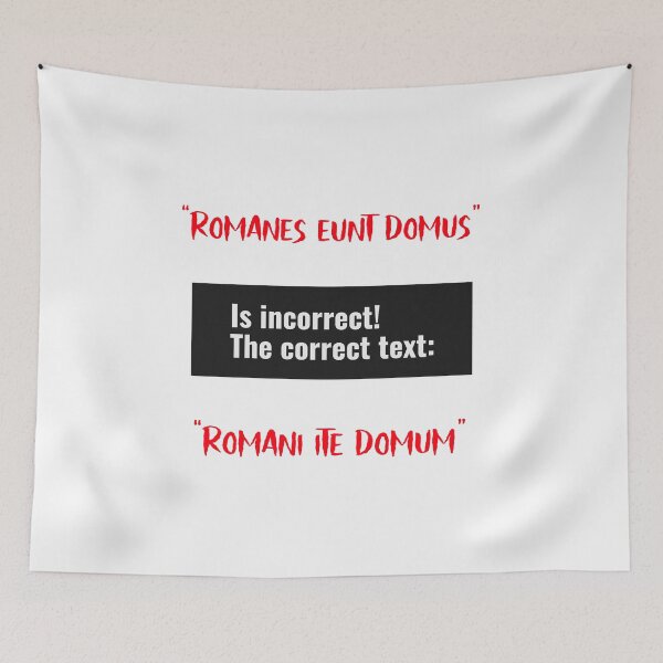 Item preview, Romanes eunt domus designed and sold by Monkyra.