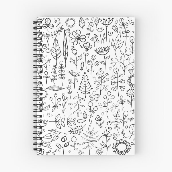 Item preview, Wildflowers Black And White designed and sold by ThePinkProject.
