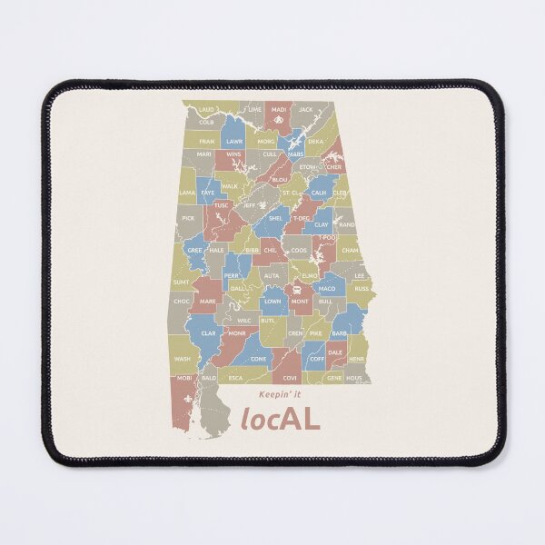 Item preview, Keepin' it locAL (pastel colors) designed and sold by gnuber.