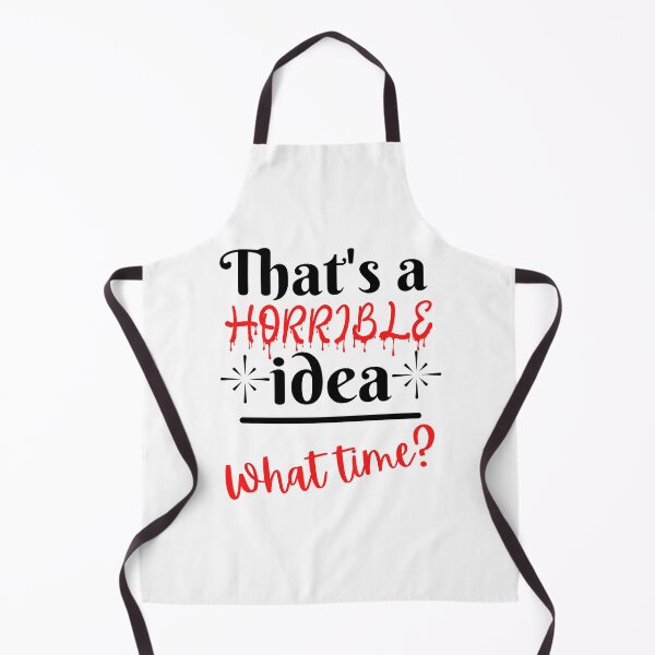Item preview, That's a horrible idea. What time? (Light colours) designed and sold by Scribblehound.