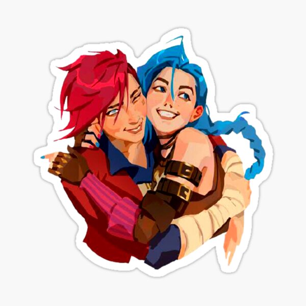 Arcane Jinx & Vi Sticker