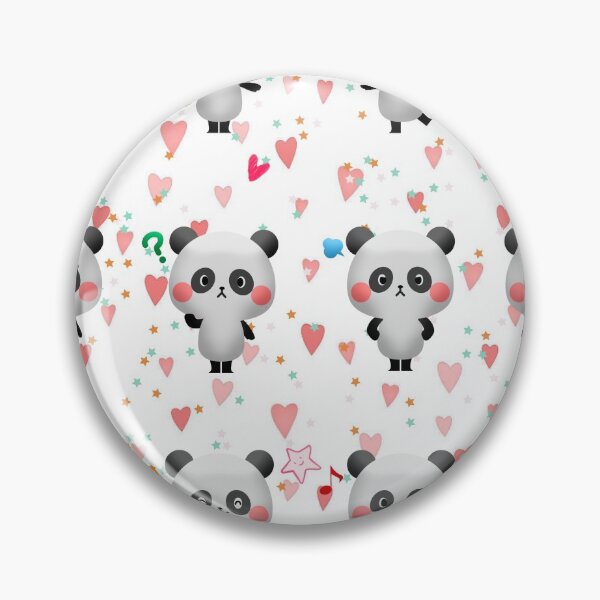 Item preview, Kawaii Panda Pattern designed and sold by reartdesign.