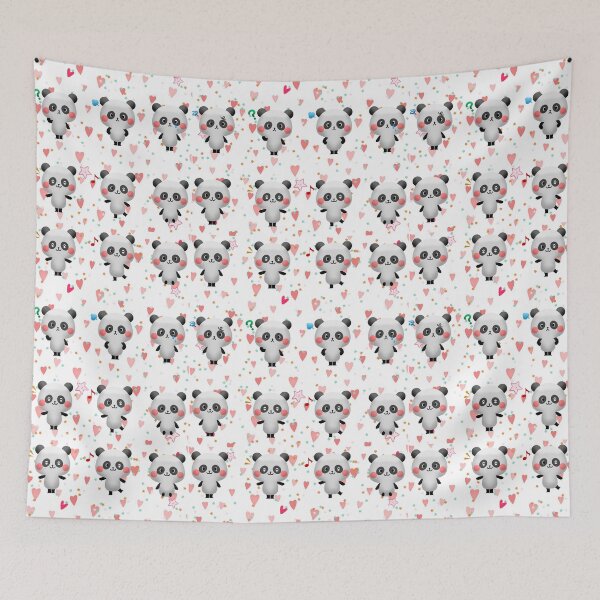 Item preview, Kawaii Panda Pattern designed and sold by reartdesign.