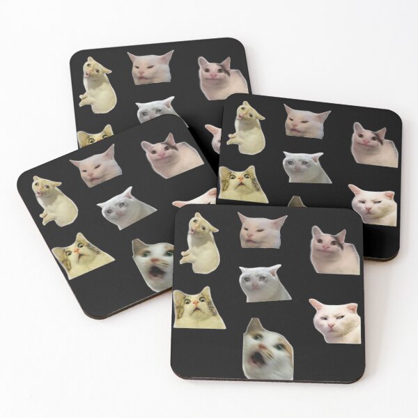 Item preview, Funny cat meme pack of stickers|meme cats| designed and sold by vyascreations.