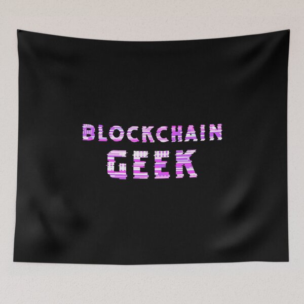 Item preview, Blockchain Geek designed and sold by psychoshadow.