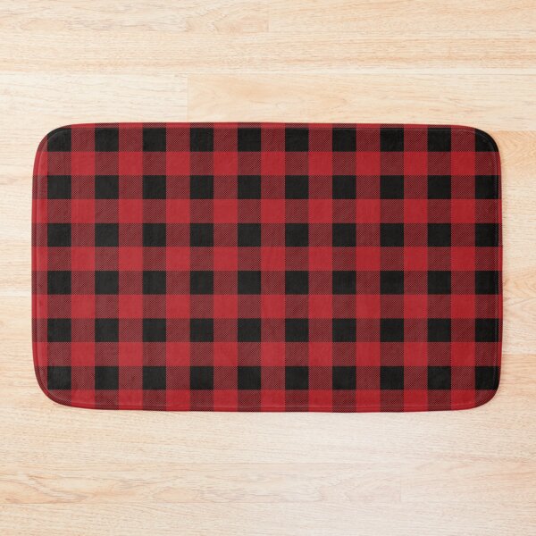 Item preview, Red buffalo plaid designed and sold by MrJean.