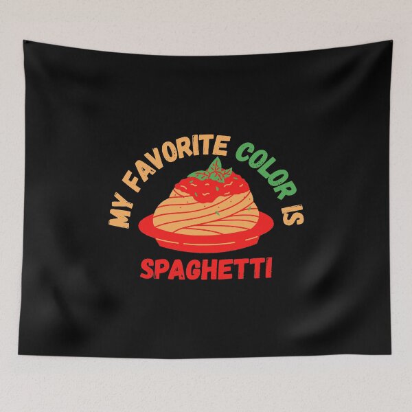 Item preview, My Favorite Color is Spaghetti designed and sold by coloronym.