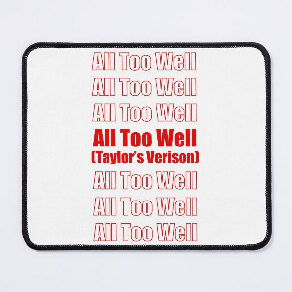 Item preview, All Too Well (Taylor’s Version) designed and sold by Emma Tams.