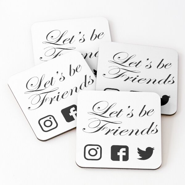 Item preview, Let's be friends bl designed and sold by WBWshop.