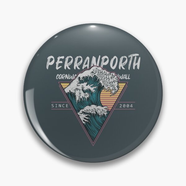 Item preview, Perranporth Cornwall Great Wave Surfing designed and sold by KrisSidDesigns.