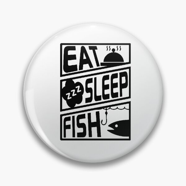 Item preview, Eat Sleep Fishing Love Fishing Born to Fish Gift Premium Apparel Funny Holiday Xmas designed and sold by DesignByHeartUK.