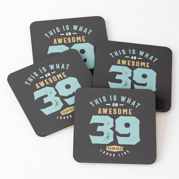 Item preview, 39th Birthday - Awesome 39 Year Old designed and sold by cidolopez.