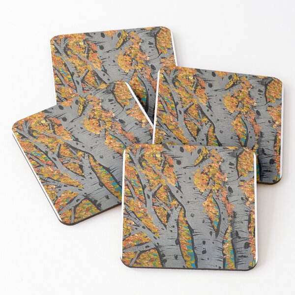Item preview, Aspen Trees in the Fall designed and sold by Longkat Creative.