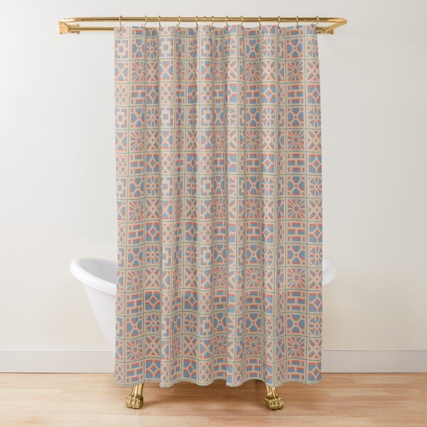 breeze blocks Shower Curtain