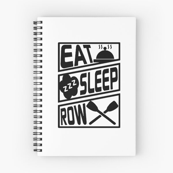 Item preview, Eat Sleep row Love Rowing Born to Row Gift Premium Apparel Funny Holiday Xmas designed and sold by DesignByHeartUK.