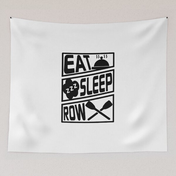 Item preview, Eat Sleep row Love Rowing Born to Row Gift Premium Apparel Funny Holiday Xmas designed and sold by DesignByHeartUK.