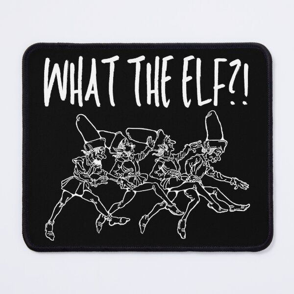 Item preview, What the elf?! - WTF - Christmas Questions designed and sold by For the love of Pixels.