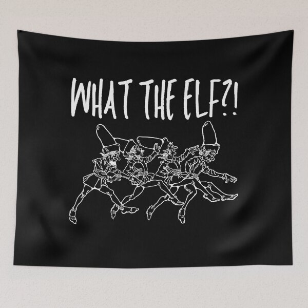 Item preview, What the elf?! - WTF - Christmas Questions designed and sold by For the love of Pixels.