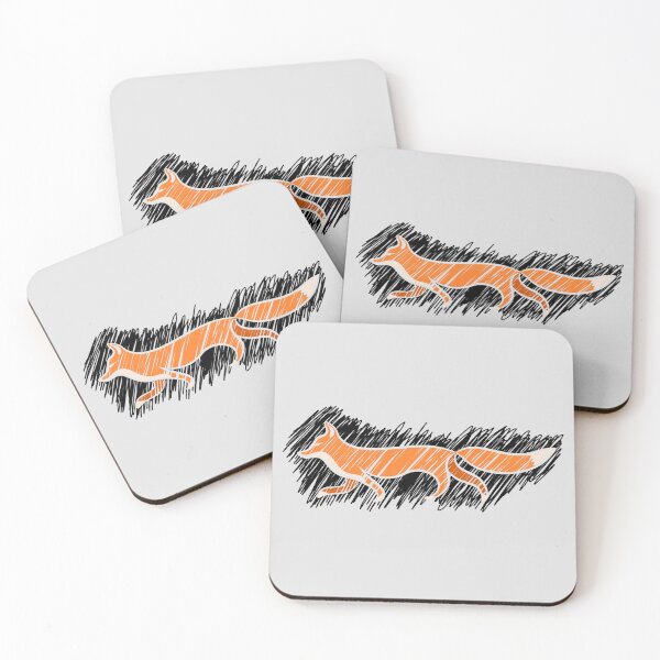 Item preview, Running foxes | Foxy Shape B designed and sold by Orloff.
