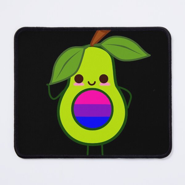 Item preview, Subtle Bisexual  Avocado. bisexual avocado. bi avocado designed and sold by tiredandbored.