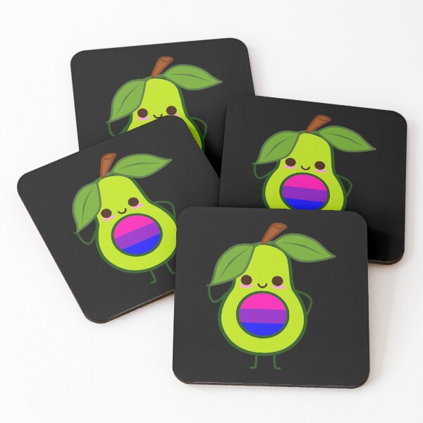 Item preview, Subtle Bisexual  Avocado. bisexual avocado. bi avocado designed and sold by tiredandbored.